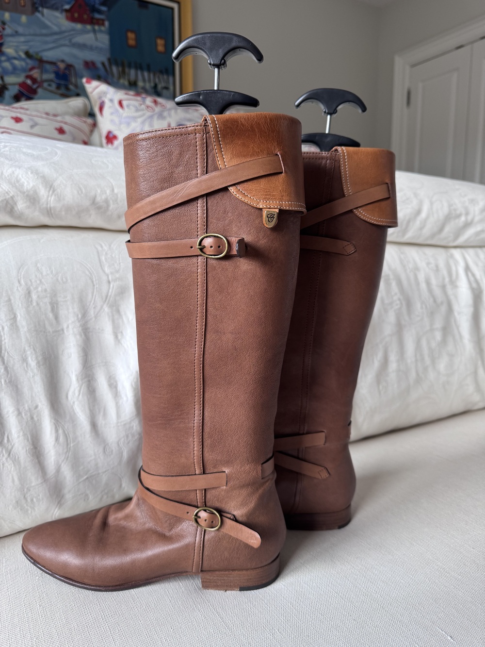 Chloe brown boots